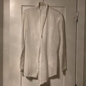 Helmet Lang asymmetrical top